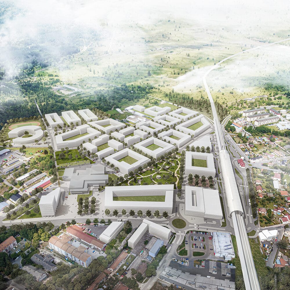 ÚZEMNÍ STUDIE NOVÉHO CENTRA MĚSTA, MILOVICE