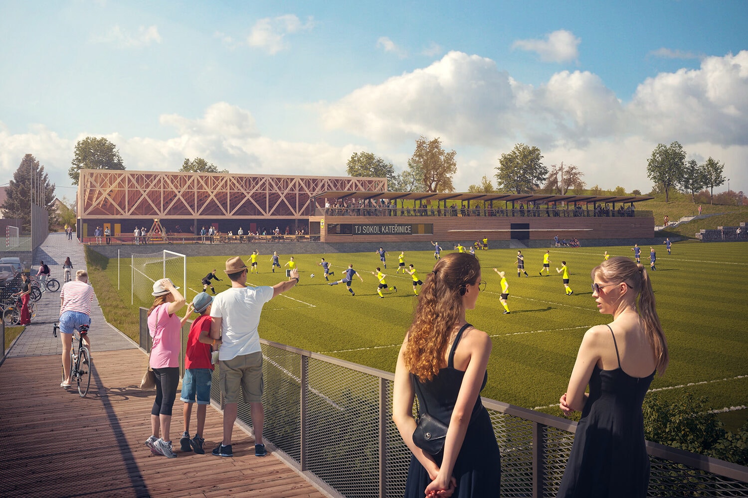 sportovní areál, kateřinice — fotografie 2