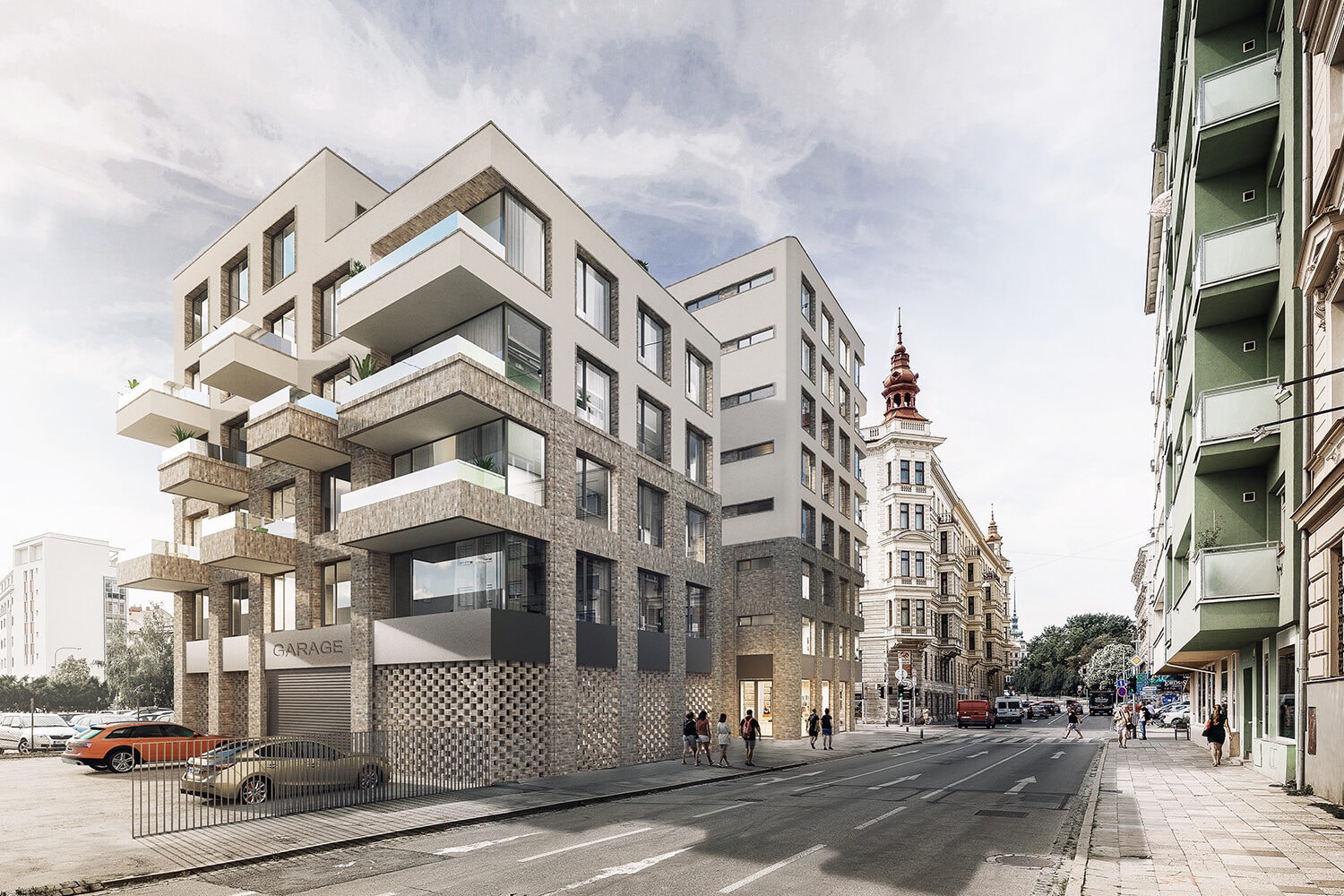 POLYFUNKČNÍ DŮM PONÁVKA / BRATISLAVSKÁ, BRNO — fotografie 2