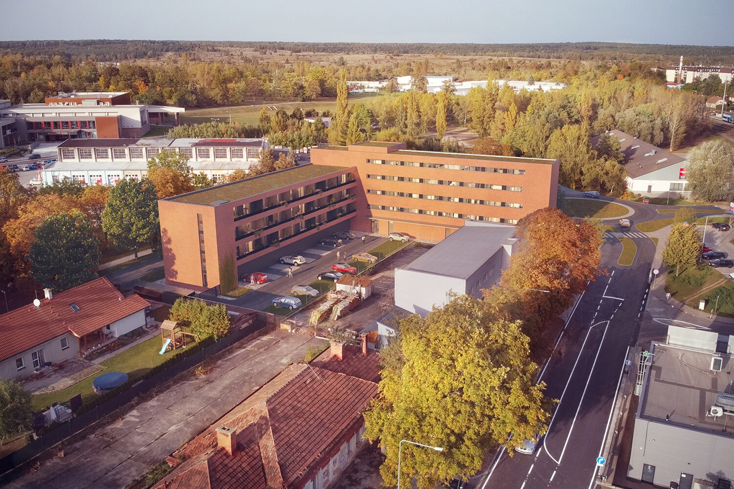 POLYFUNKČNÍ DŮM DOWNTOWN, MILOVICE — fotografie 5